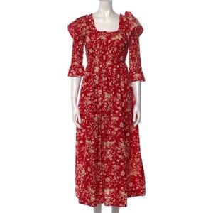 Doen Red Maxi Dress